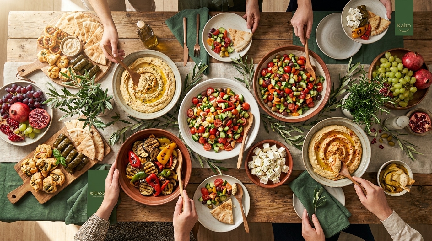 מה עושים כשאורחים לא אוכלים דגים בחתונה יוונית